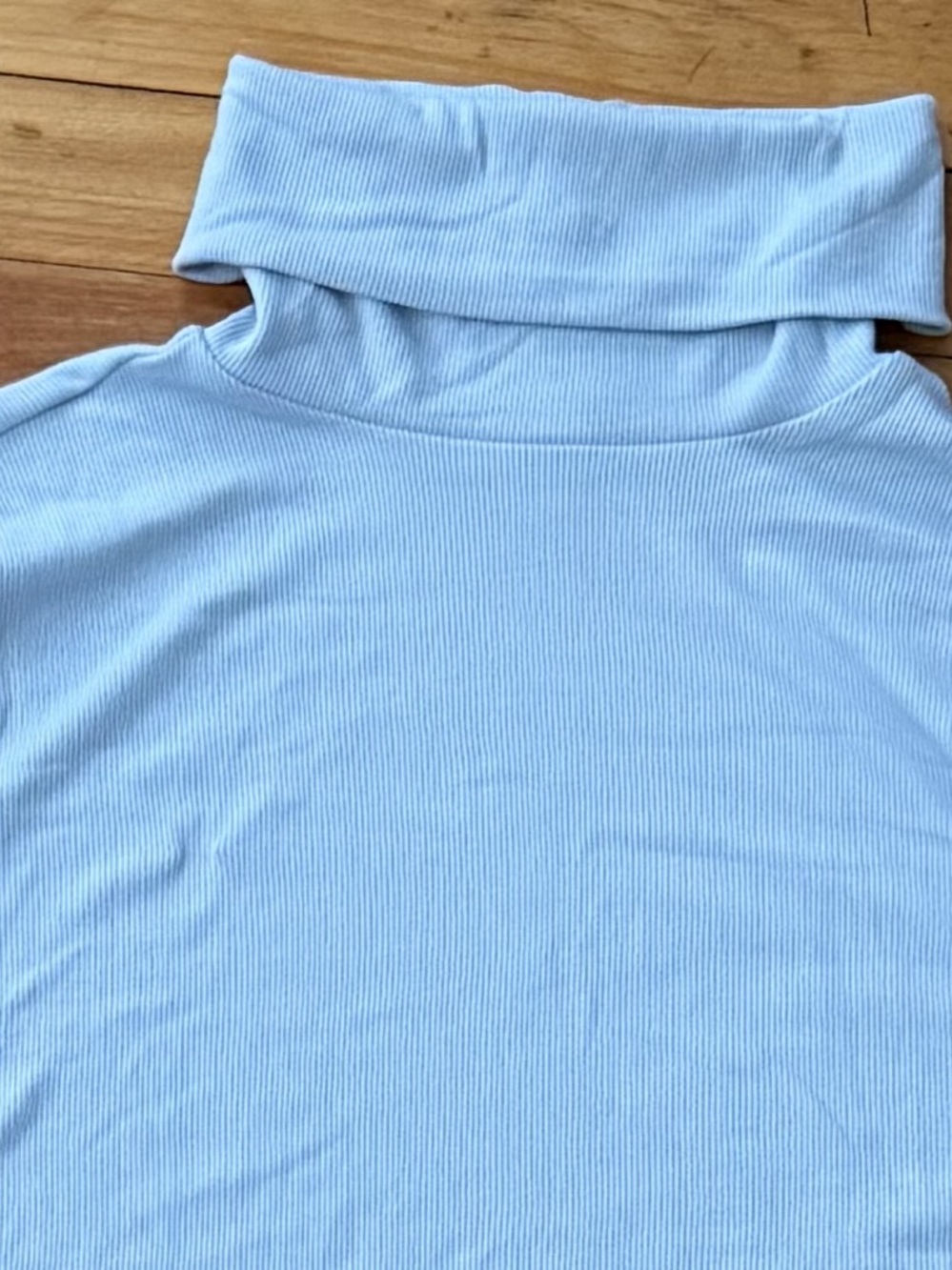 Old Navy Sky Blue Turtleneck Long Sleeve Top Medium